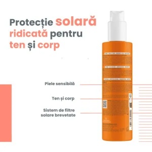 Spray de corp cu protectie solara SPF30, 200ml, Avene - Img 3