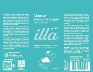 Spuma curatare inima fara clatire, 100ml, Illa - Img 2