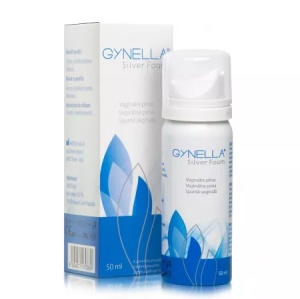 Spuma pentru igiena intima Gynella Silver Foam, 50ml, Heaton