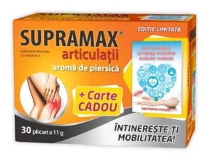 Supramax articulatii 11g, 30 plicuri + Ghid pacient cadou, Zdrovit