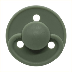 Suzeta din silicon 0+ luni green, 2 bucati, Mininor - Img 2