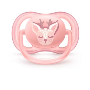 Suzete Ultra Air Design pentru fete, 0-6 luni, 2 buc, SCF085/02, Philips Avent - Img 3