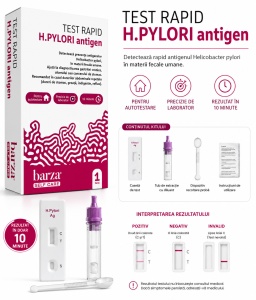Test rapid H. Pylori Antigen Barza, 1 buc, Self Care - Img 2