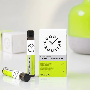 Train Your Brain Good Routine fiole buvabile, 25ml, 9 fiole, Secom - Img 2