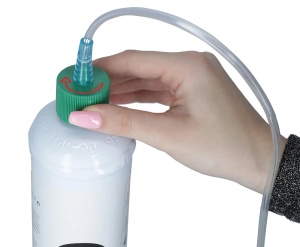Tub de oxigen cu masca de oxigen ClearO2 Oxygen, 110l - Img 2
