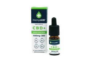 Ulei canepa 500mg CBD, 500mg CBDA, 500mg CBGA, 10ml, HempAid - Img 2