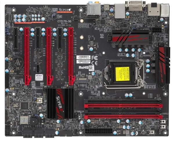 Placa de baza Supermicro C7Z170-SQ, Socket 1151, Intel Z170, M.2