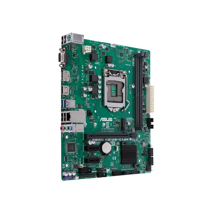 Placa de Baza Refurbished ASUS PRIME H310M-DASH R2.0, Micro-ATX