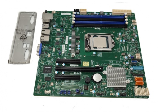 Placa de baza server Supermicro X11SSL-F chipset C232 + Procesor Intel Xeon E3-1230 v5