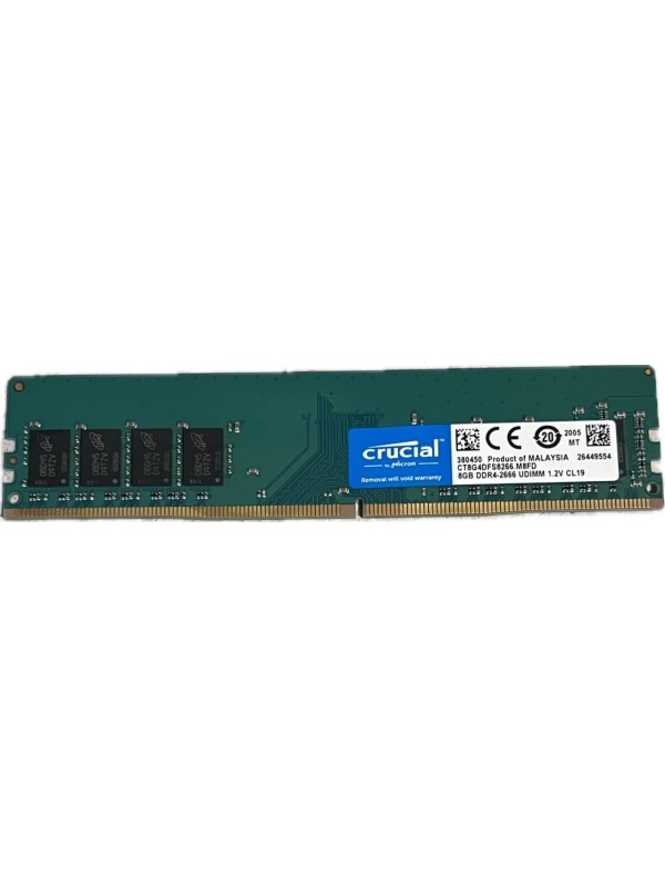 Memorie Crucial 1x8GB 2666 MHz DDR4 DRAM Single 8GB CL19 CT8G4DFS8266