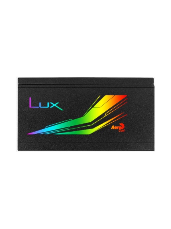 Sursa Aerocool LUX RGB, 80+ Bronze, 550W, 4x SATA, 2x Molex, 1x 6+2 PCI-E,