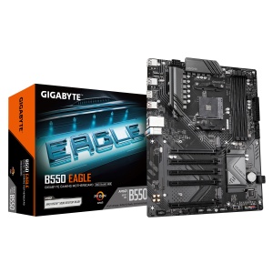 B550 EAGLE, AM4, DDR4, ATX, Negru - Img 3