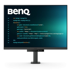 BenQ RD280UA, 28.2", IPS, UHD, 3840x2560, HDMI, DisplayPort, USB-C 90W, Boxe, Pivot, MoonHalo, Brat Flexibil, 5ms, Negru