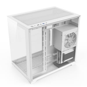 Carcasa Pro Gaming ELITE White, Cube Tower, ATX, fara sursa, 7x ARGB FAN, Controller ARGB - Img 6