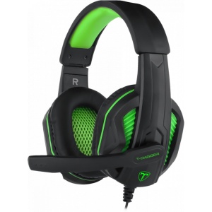 Casti Gaming T-Dagger Cook, Stereo, 2x Jack 3.5mm, TRS, Difuzoare 40mm