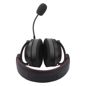 Casti gaming wireless Bluetooth si cu fir Redragon Luna Pro negre - Img 4
