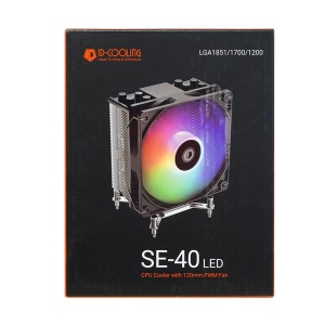 Cooler procesor ID-Cooling SE 40 LED iluminare fRGB - Img 3