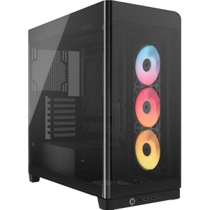 Frame 4500X RS-R ARGB, Mid Tower, cu 3 ventilatoare incluse 120mm RS-R ARGB, Negru