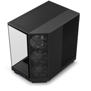 H6 Flow RGB, Compact Dual-chamber, MiddleTower, Negru Resigilat - Img 3