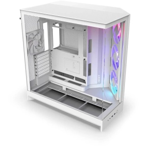 H9 Flow RGB (2025), Dual-Chamber, Mid-Tower, Alb - Img 2