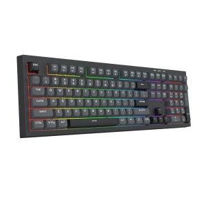 Tastatura gaming Redragon Crux neagra iluminare RGB - Img 4