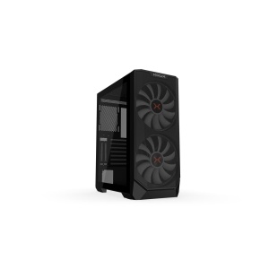 Vortex, MiddleTower, ATX, cu 2 ventilatoare incluse 120 mm RGB, Negru - Img 2