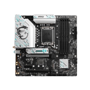 B760M GAMING PLUS WIFI DDR5, mATX, Socket 1700, Negru/Alb