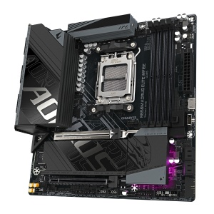 B850M AORUS ELITE WIFI6E, AM5, DDR5, Wi-Fi, BT, mATX, Negru - Img 4