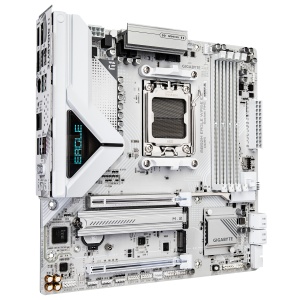 B850M EAGLE WIFI6E ICE, AM5, DDR5, BT, WI-FI, mATX, Alb - Img 2