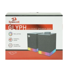 Boxe Bluetooth Redragon Glyph negre iluminare RGB - Img 3