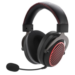 Casti gaming wireless Bluetooth si cu fir Redragon Luna Pro negre