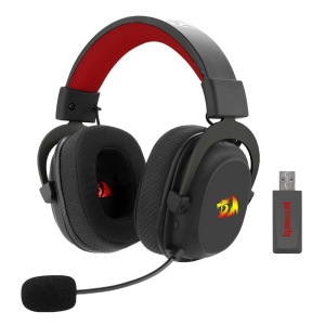 Casti gaming wireless si bluetooth Redragon ZeusX Pro 7.1 negre - Img 2