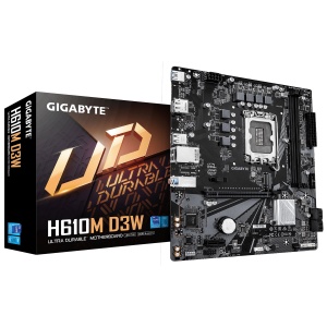 H610M D3W, DDR5, LGA1700, mATX, Negru - Img 4