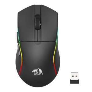 Mouse gaming Bluetooth cu si fara fir Redragon Deicide Standard negru iluminare RGB - Img 2