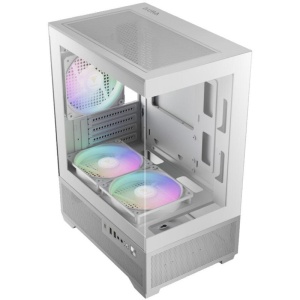 PC Gaming Vanguard | Intel i5-14400F | 16GB DDR5 | B760 | 1TB NVMe (2x512GB) | RTX 5050 8gb | Aura GC9M White - Img 2
