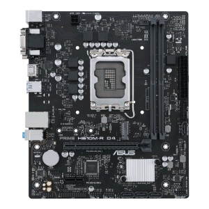 PRIME H610M-R D4-SI, LGA1700, DDR4, mATX, Negrum, 90MB1B40-M0ECY0