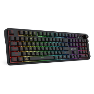 Tastatura gaming Bluetooth cu fir si wireless Redragon Volcano neagra iluminare RGB - Img 2