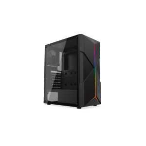 Astral, MiddleTower, ATX, cu 2 ventilatoare incluse 120 mm RGB, Negru