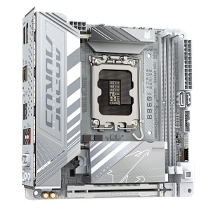 B860I AORUS PRO ICE, LGA1851, DDR5, BT, mATX, Alb - Img 3