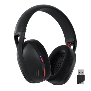 Casti gaming Bluetooth cu fir si wireless Redragon IRE Pro negre - Img 2