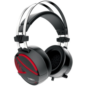 Casti Gaming Gamdias HEBE E1 RGB, USB, iluminare LED RGB - Img 2