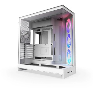 H9 Flow RGB (2025), Dual-Chamber, Mid-Tower, Alb