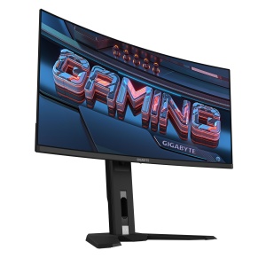MO34WQC2, OLED, 34", WQHD, 3440 x 1440, DisplayPort, HDMI, Boxe, Curbat, 240Hz, 0.03 ms, Negru - Img 2