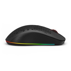 Mouse gaming wireless si bluetooth Redragon Hana RGB negru iluminare RGB - Img 7