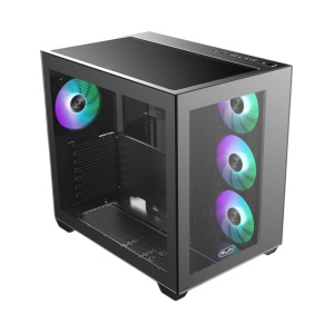 PAEAN C7 TG4, MiddleTower, ATX, Negru - Img 2
