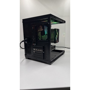 Carcasă PC Gaming Ambra Negru cu airflow optimizat