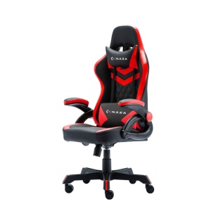 Scaun gaming Inaza Gritstone negru cu rosu - Img 6