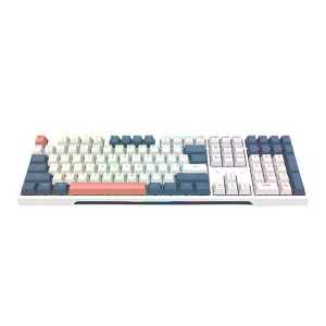 Tastatura gaming mecanica Redragon Trundle alba iluminare RGB - Img 4
