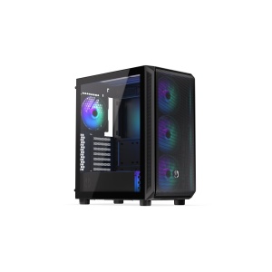 Arx 500 ARGB, Tower, ATX, Negru
