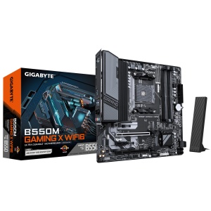 B550M GAMING X WIFI6, AM4, DDR4, BT, mATX, Negru - Img 4